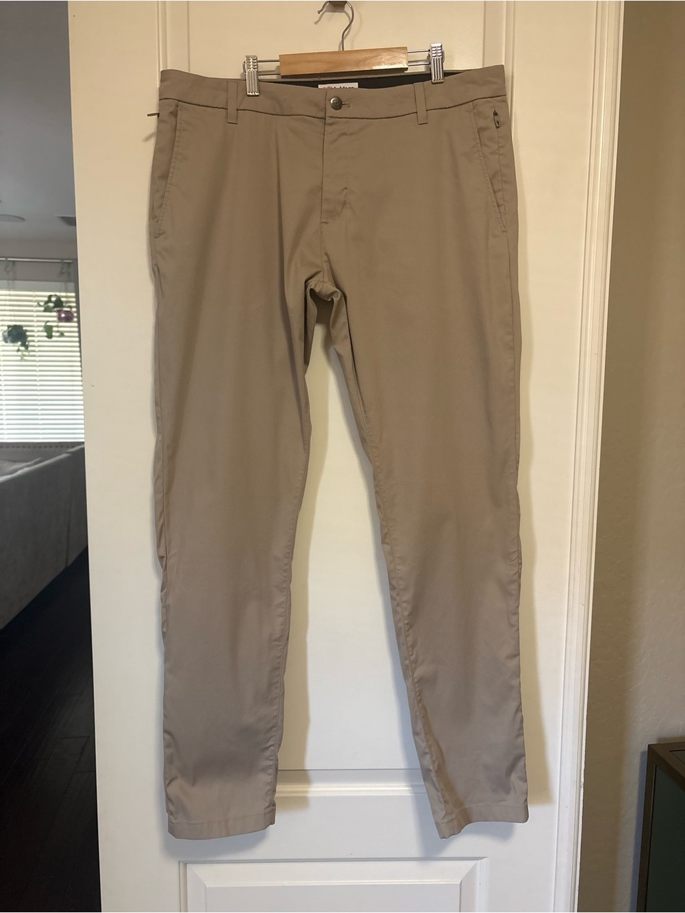 🐦 Mens Birddogs Golf Chinos in Tan 38x34 Perfect for Golf.⛳️